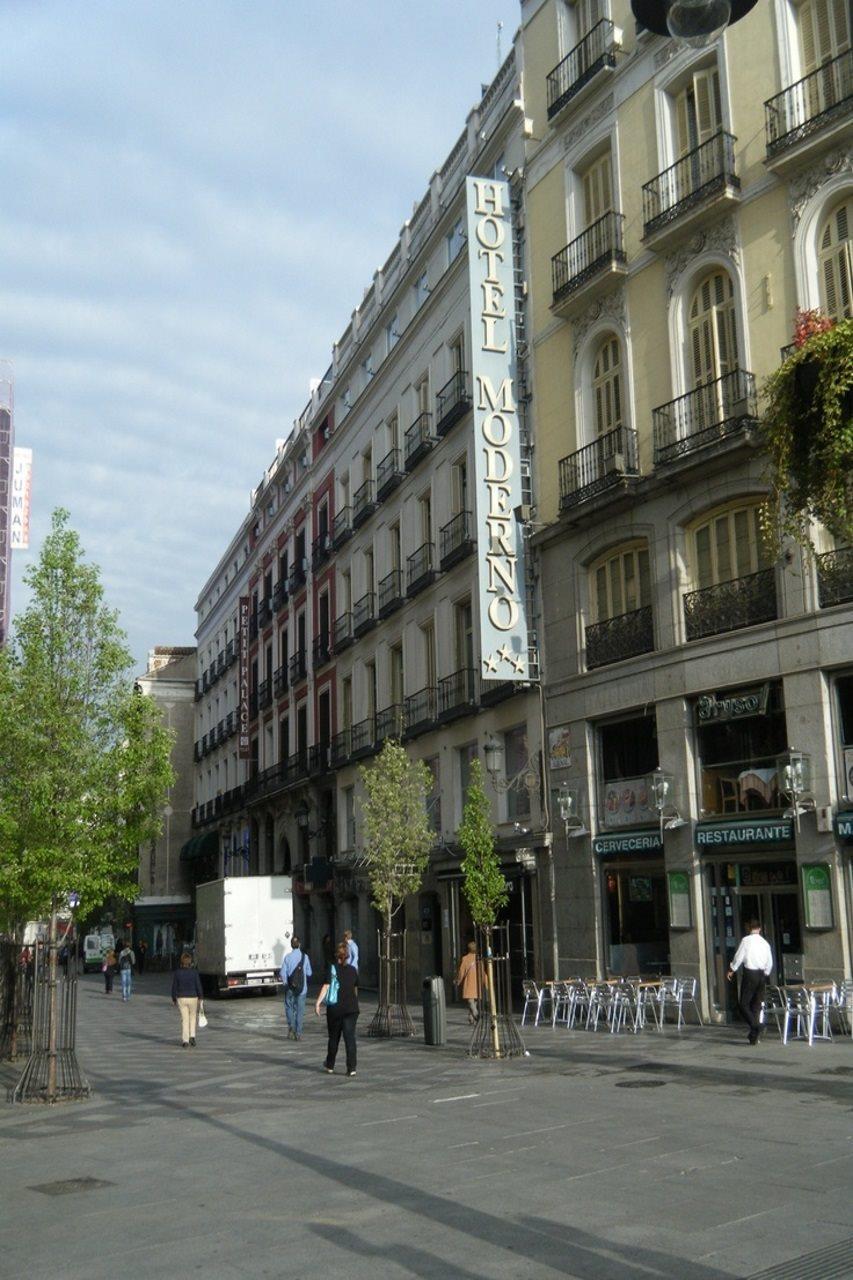 Hotel Moderno Puerta Del Sol Madrid Exterior photo