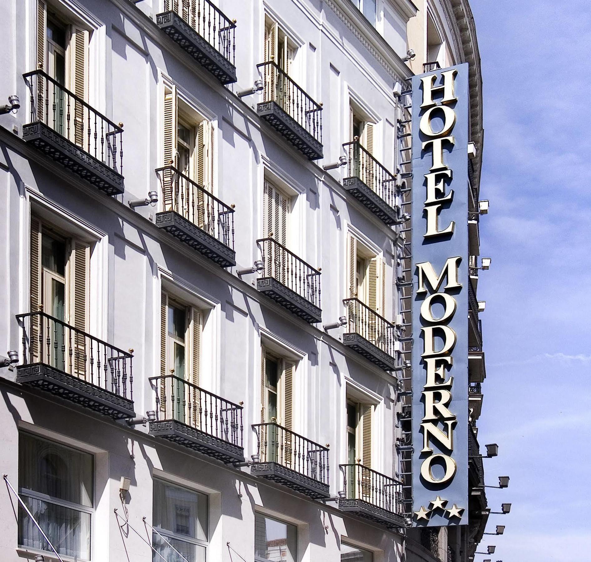 Hotel Moderno Puerta Del Sol Madrid Exterior photo